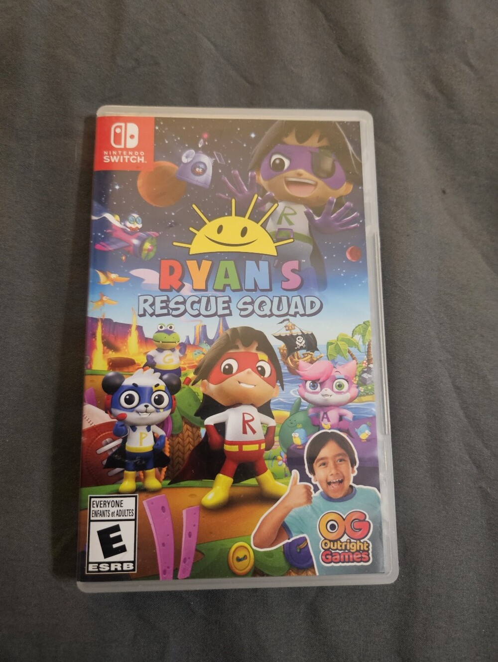 Nintendo Switch Ryan's world Rescue Squad